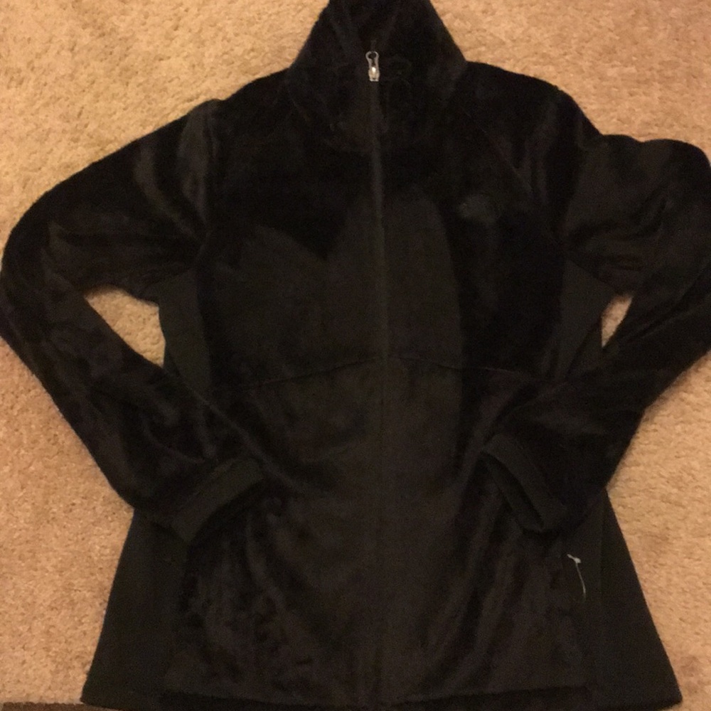 SOFT North Face Women’s Like New Zip Jacket. Black